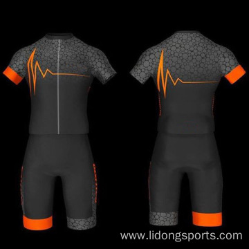 Custom Racing Sport Bicycle Short Sleeves Cycling Jersey